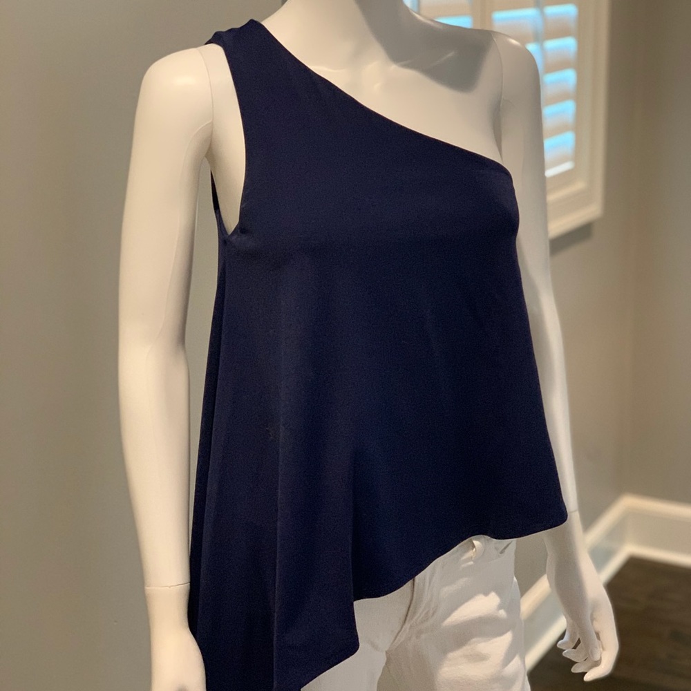 Susana Monaco One-Shoulder Blouse